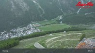 Archiv Foto Webcam Saas-Fee: Ausblick Bergstation Hannig 02:00