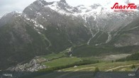 Archived image Webcam Saas-Fee: View from Hannig top station 08:00