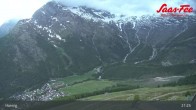 Archived image Webcam Saas-Fee: View from Hannig top station 00:00