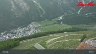 Archiv Foto Webcam Saas-Fee: Ausblick Bergstation Hannig 04:00