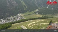 Archived image Webcam Saas-Fee: View from Hannig top station 12:00