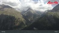 Archived image Webcam Saas-Fee: View from Hannig top station 14:00
