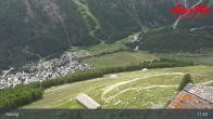 Archiv Foto Webcam Saas-Fee: Ausblick Bergstation Hannig 10:00