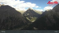 Archiv Foto Webcam Saas-Fee: Ausblick Bergstation Hannig 16:00