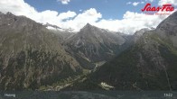 Archiv Foto Webcam Saas-Fee: Ausblick Bergstation Hannig 12:00