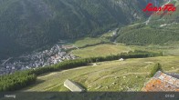 Archived image Webcam Saas-Fee: View from Hannig top station 07:00
