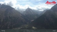 Archived image Webcam Saas-Fee: View from Hannig top station 10:00