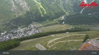 Archived image Webcam Saas-Fee: View from Hannig top station 14:00