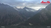 Archiv Foto Webcam Saas-Fee: Ausblick Bergstation Hannig 06:00