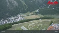 Archiv Foto Webcam Saas-Fee: Ausblick Bergstation Hannig 02:00