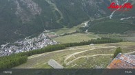Archiv Foto Webcam Saas-Fee: Ausblick Bergstation Hannig 18:00