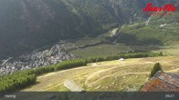 Archiv Foto Webcam Saas-Fee: Ausblick Bergstation Hannig 08:00