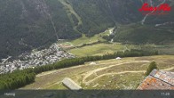 Archiv Foto Webcam Saas-Fee: Ausblick Bergstation Hannig 10:00