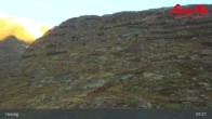 Archiv Foto Webcam Saas-Fee: Ausblick Bergstation Hannig 06:00