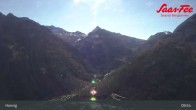 Archiv Foto Webcam Saas-Fee: Ausblick Bergstation Hannig 09:00