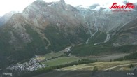 Archiv Foto Webcam Saas-Fee: Ausblick Bergstation Hannig 04:00