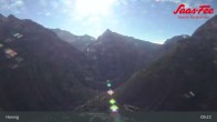 Archiv Foto Webcam Saas-Fee: Ausblick Bergstation Hannig 08:00