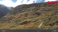 Archiv Foto Webcam Saas-Fee: Ausblick Bergstation Hannig 14:00