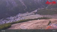 Archiv Foto Webcam Saas-Fee: Ausblick Bergstation Hannig 06:00
