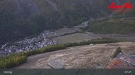 Archiv Foto Webcam Saas-Fee: Ausblick Bergstation Hannig 06:00