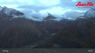 Archived image Webcam Saas-Fee: View from Hannig top station 04:00