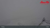 Archived image Webcam Saas-Fee: View from Hannig top station 14:00