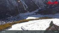 Archived image Webcam Saas-Fee: View from Hannig top station 08:00