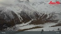 Archiv Foto Webcam Saas-Fee: Ausblick Bergstation Hannig 07:00