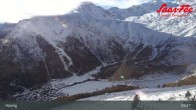 Archiv Foto Webcam Saas-Fee: Ausblick Bergstation Hannig 08:00