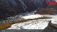 Archiv Foto Webcam Saas-Fee: Ausblick Bergstation Hannig 10:00