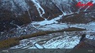 Archiv Foto Webcam Saas-Fee: Ausblick Bergstation Hannig 16:00