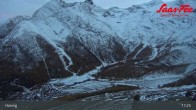 Archiv Foto Webcam Saas-Fee: Ausblick Bergstation Hannig 02:00