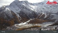 Archiv Foto Webcam Saas-Fee: Ausblick Bergstation Hannig 12:00
