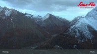 Archiv Foto Webcam Saas-Fee: Ausblick Bergstation Hannig 00:00
