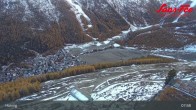 Archived image Webcam Saas-Fee: View from Hannig top station 07:00