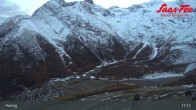 Archived image Webcam Saas-Fee: View from Hannig top station 20:00