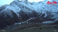 Archiv Foto Webcam Saas-Fee: Ausblick Bergstation Hannig 02:00