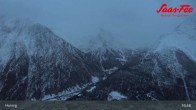 Archiv Foto Webcam Saas-Fee: Ausblick Bergstation Hannig 02:00