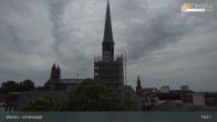 Archiv Foto Webcam Worms - Blick auf die Stadt 18:00