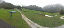 Archived image Webcam 3 Zinnen Dolomites - Skilifts Braies (Prags) 13:00
