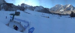 Archived image Webcam 3 Zinnen Dolomites - Skilifts Braies (Prags) 09:00