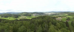 Archived image Webcam Panoramic view of Grafenau in the Bavarian Forest 11:00