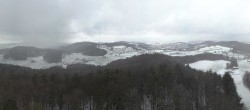 Archived image Webcam Panoramic view of Grafenau in the Bavarian Forest 11:00