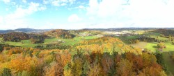 Archived image Webcam Panoramic view of Grafenau in the Bavarian Forest 11:00