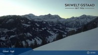 Archived image Webcam Gstaad - Eggli Mountain Restaurant 07:00