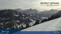 Archiv Foto Webcam Gstaad - Blick zum Eggli Bergrestaurant 12:00