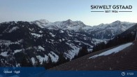 Archiv Foto Webcam Gstaad - Blick zum Eggli Bergrestaurant 16:00