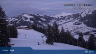 Archived image Webcam Gstaad - Eggli Mountain Restaurant 18:00