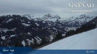 Archiv Foto Webcam Gstaad - Blick zum Eggli Bergrestaurant 07:00