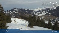 Archiv Foto Webcam Gstaad - Blick zum Eggli Bergrestaurant 14:00